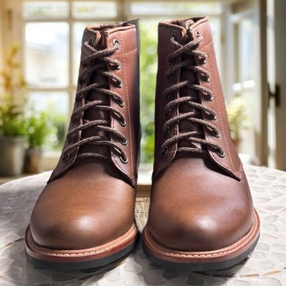 Nisolo Anthropologie Amalia All-Weather Lace Up Boot NEW - Picture 5 of 9